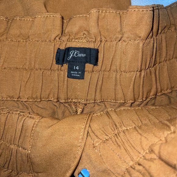 J.Crew paper bag pants - Brown Wide-Leg Pants with Tie Waist, 14 - Picture 5 of 5